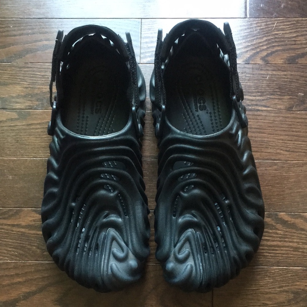Salehe Bembury Crocs Men's and Women Black Shoes Size 9